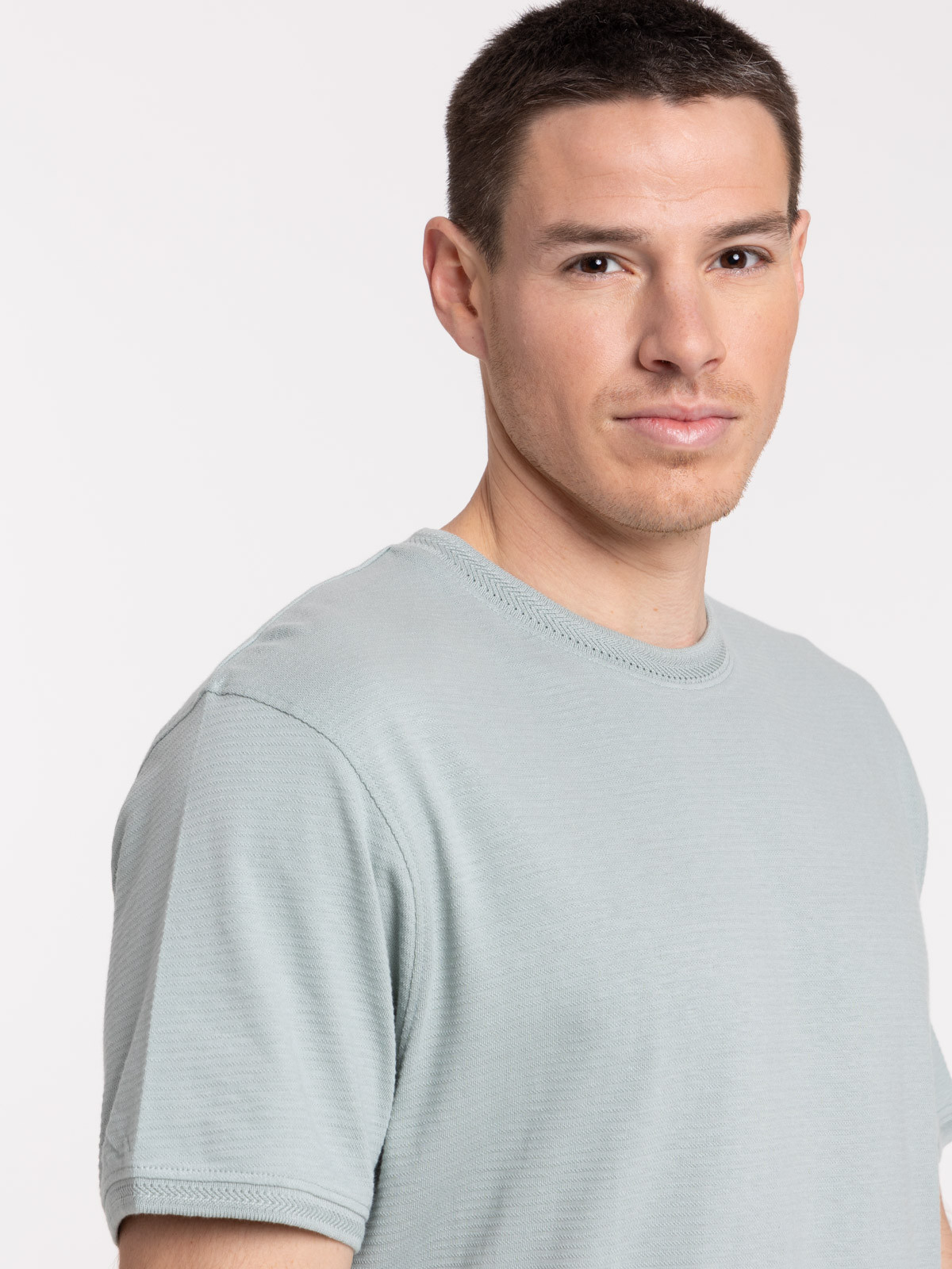 T-shirt col rond homme