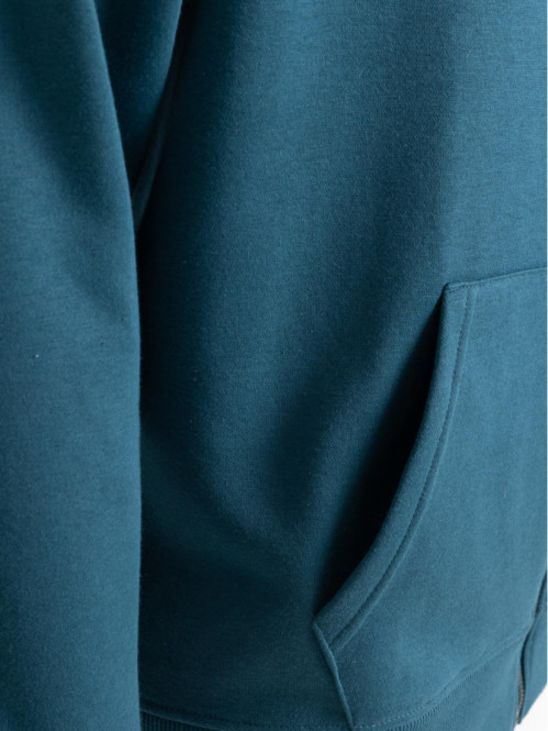 Sweat bleu cascade grande taille homme