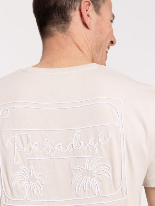Tee-shirt imprimé dos homme