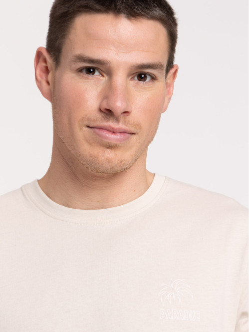 Tee-shirt imprimé dos homme