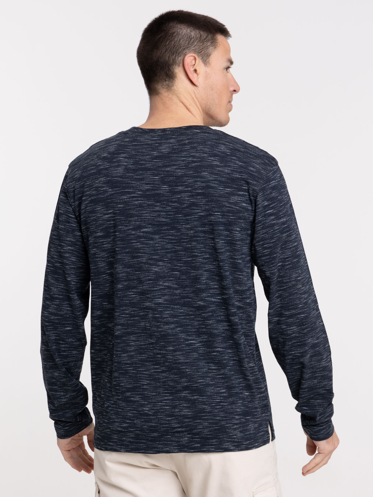 T-shirt marine navy homme