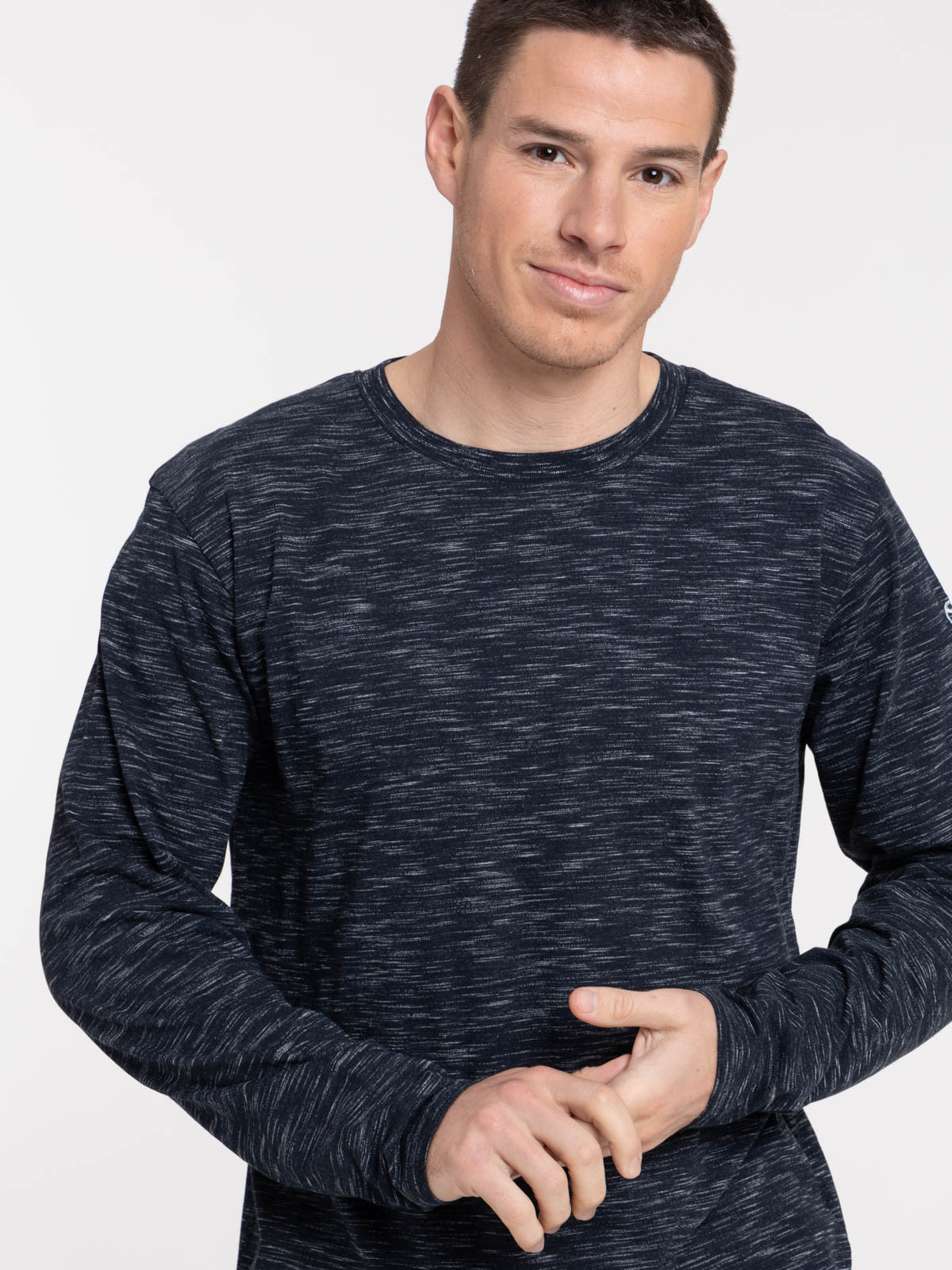 T-shirt marine navy homme