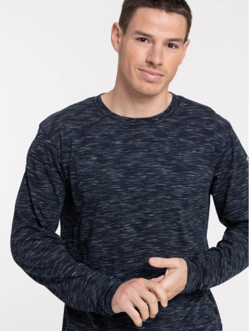T-shirt marine navy homme