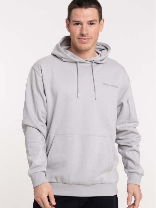 Sweat à capuche culture digital homme