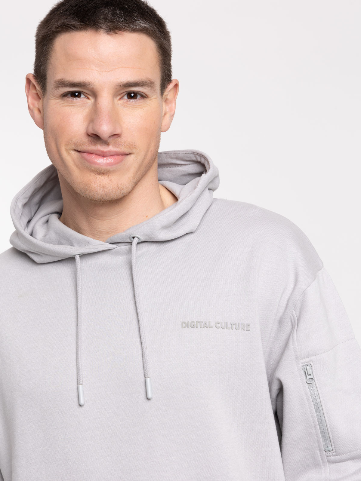 Sweat à capuche culture digital homme