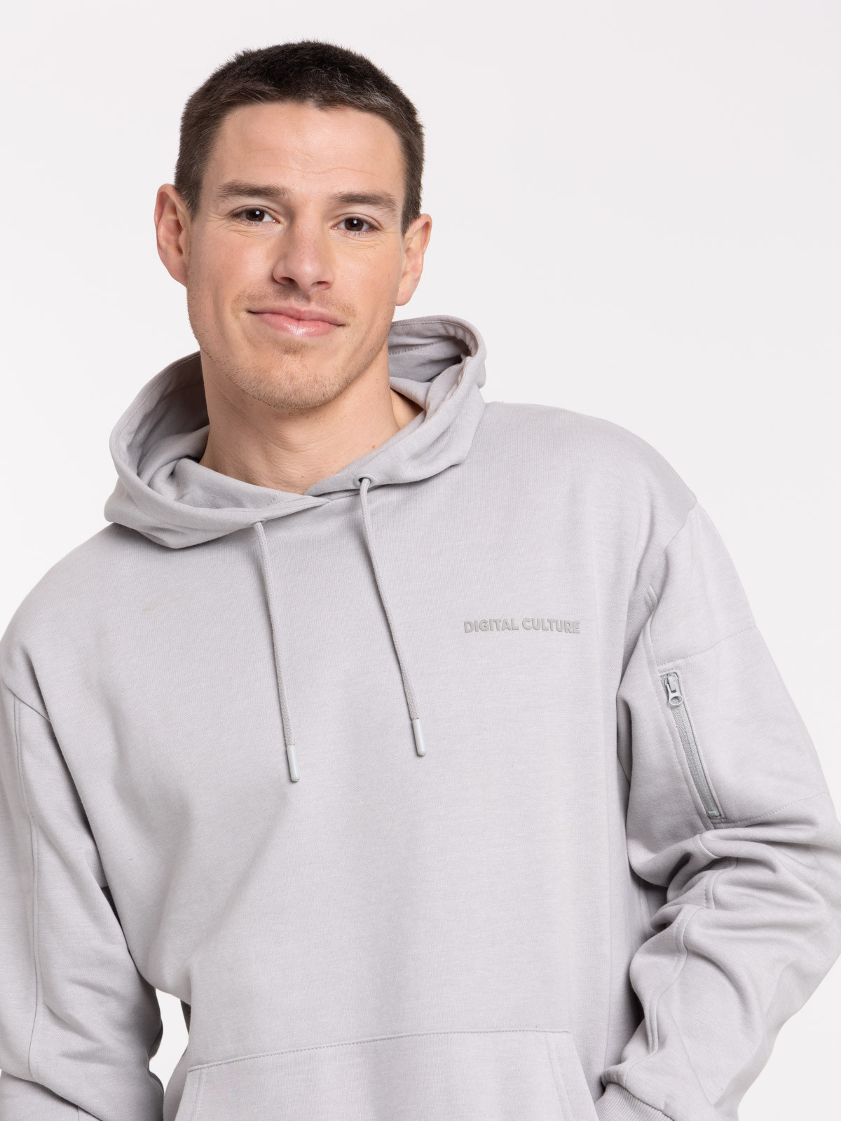 Sweat à capuche culture digital homme