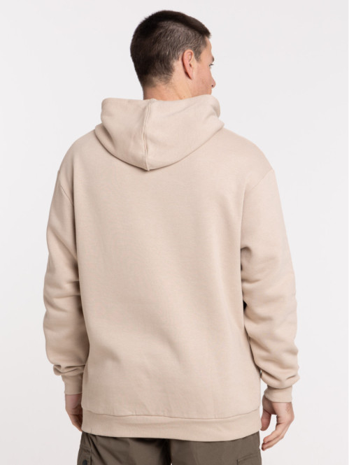 Sweat à capuche sable homme
