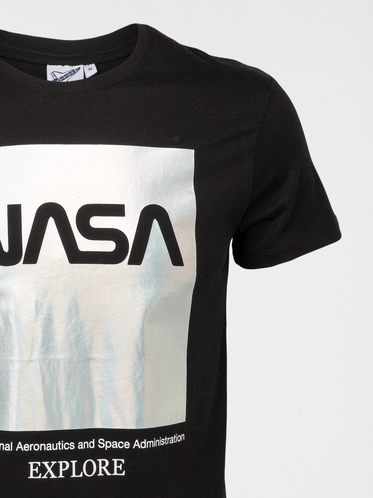 T-shirt noir NASA homme T-shirt noir NASA homme