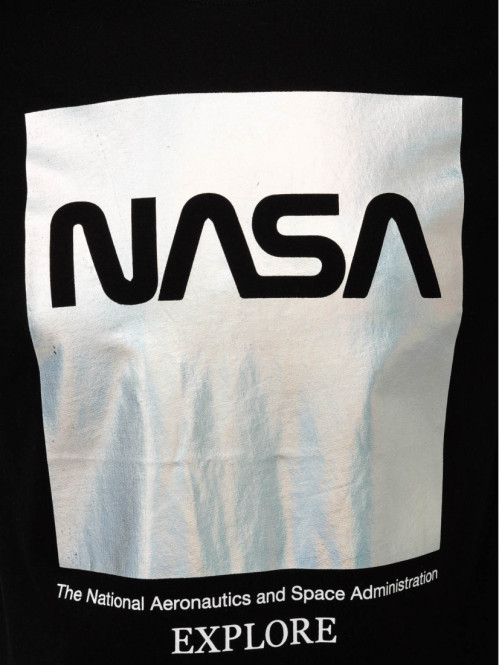 T-shirt noir NASA homme T-shirt noir NASA homme