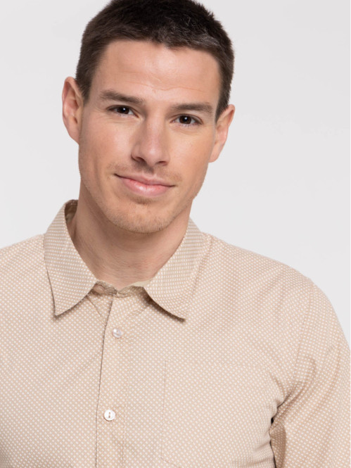 Chemise homme motif all over
