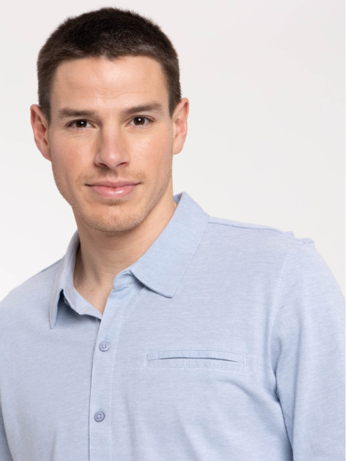 Chemise coton manches...