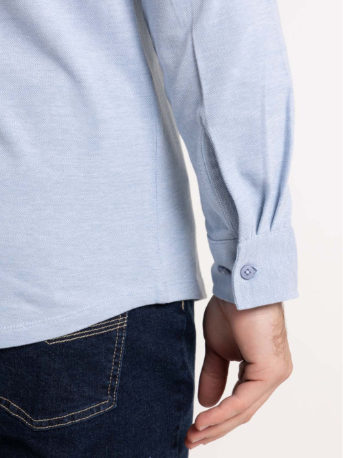 Chemise coton manches...