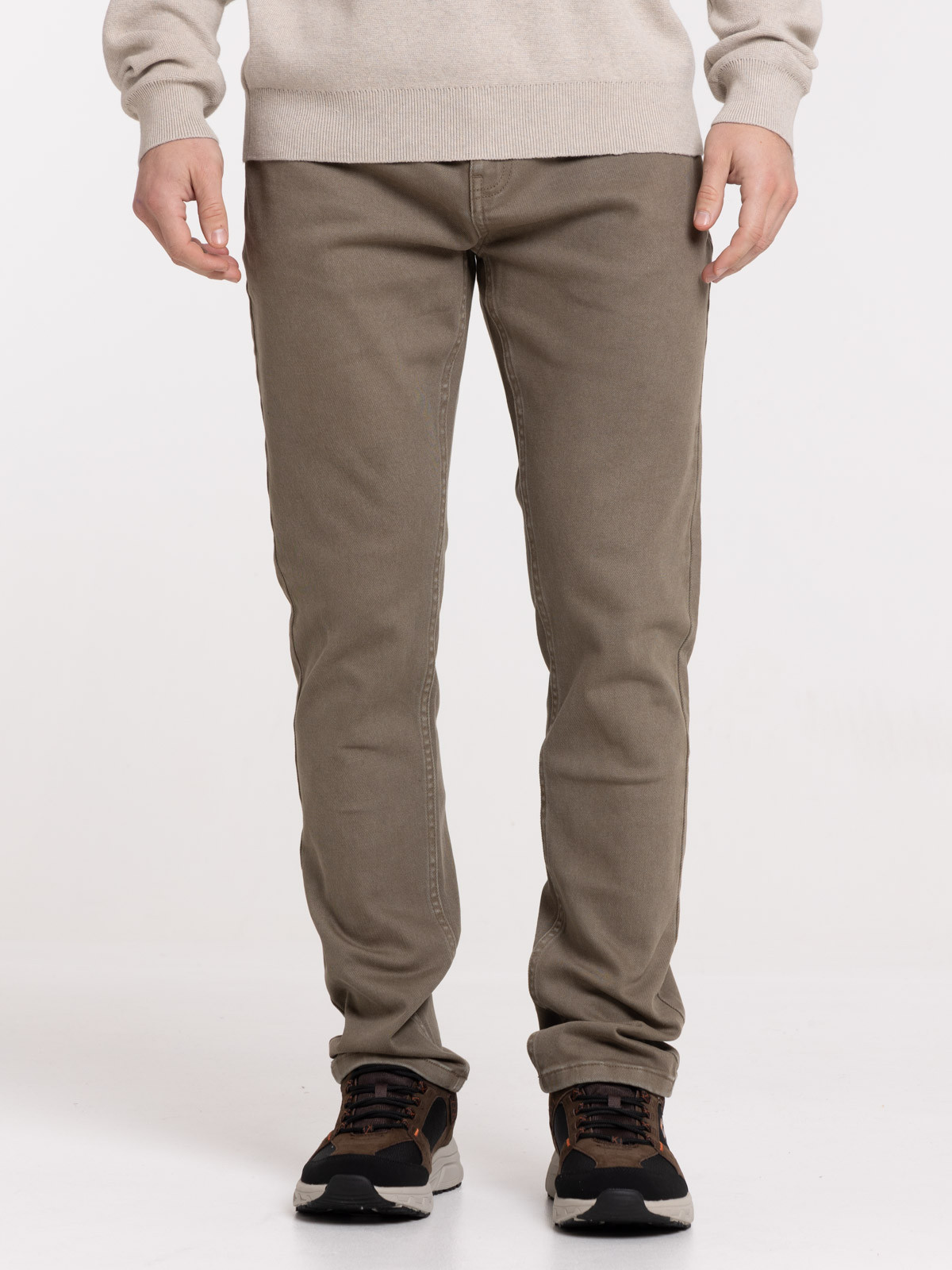 Jean straight tilleul homme