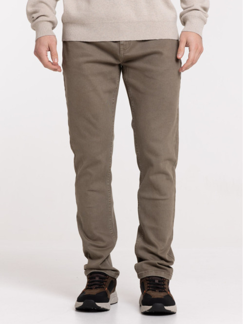 Jean straight tilleul homme