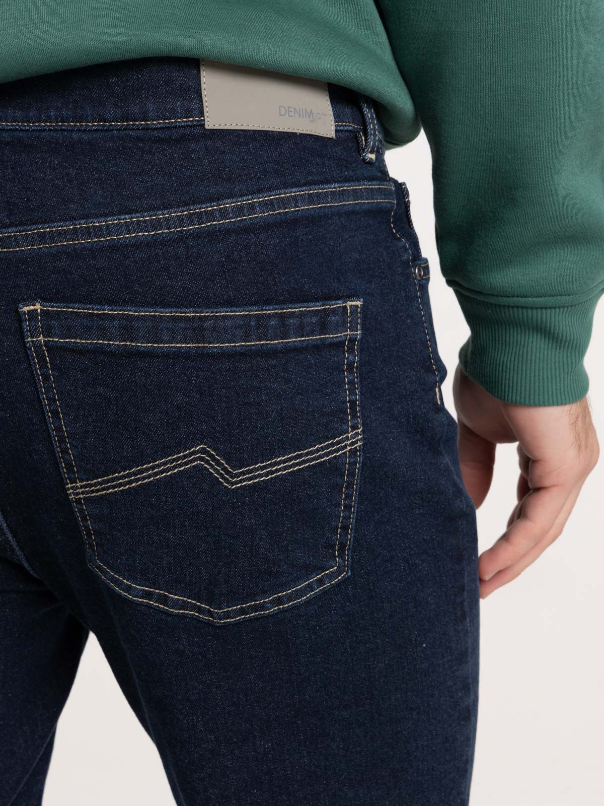 Jean straight brut homme