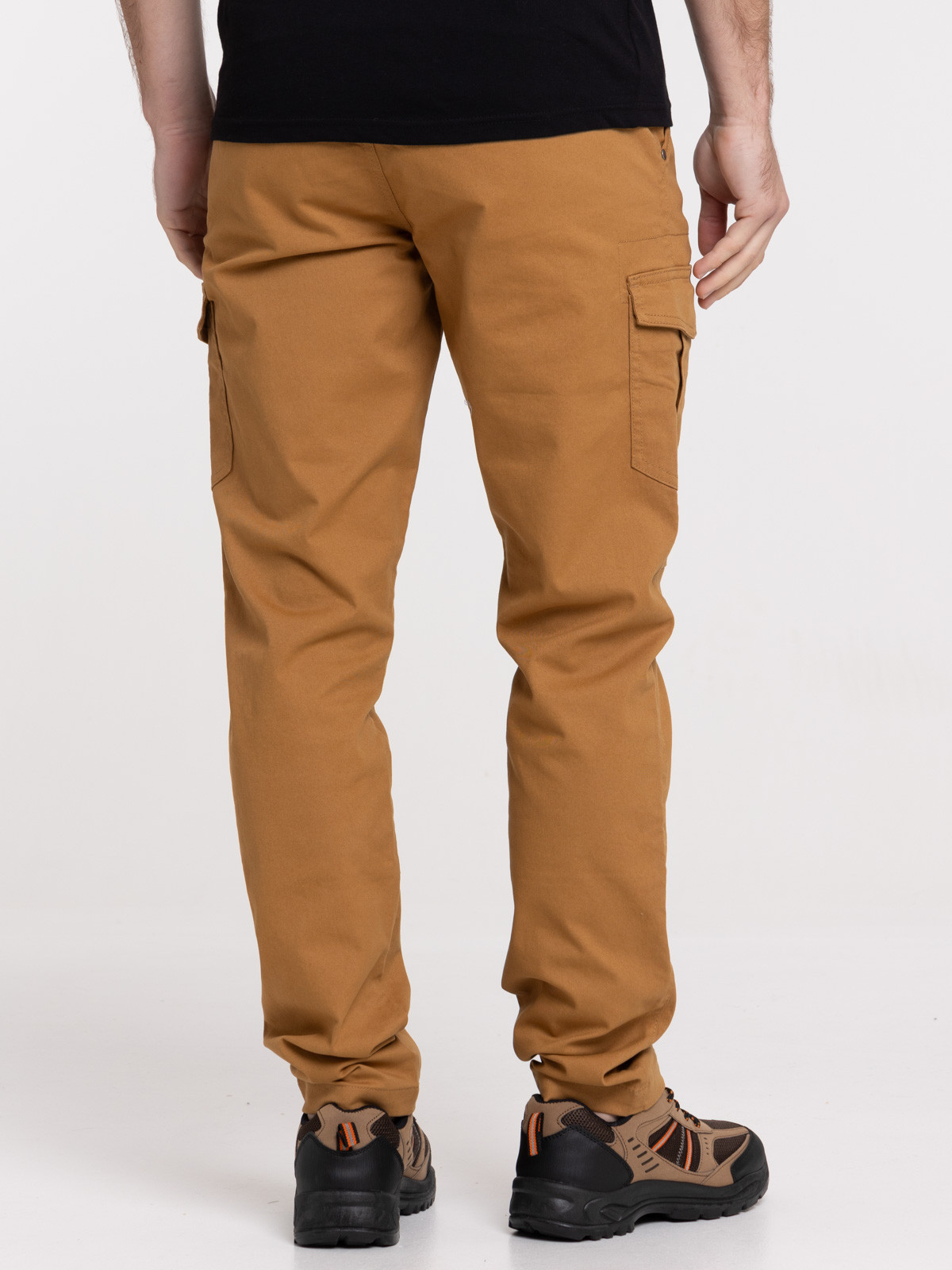 Pantalon cargo caramel homme