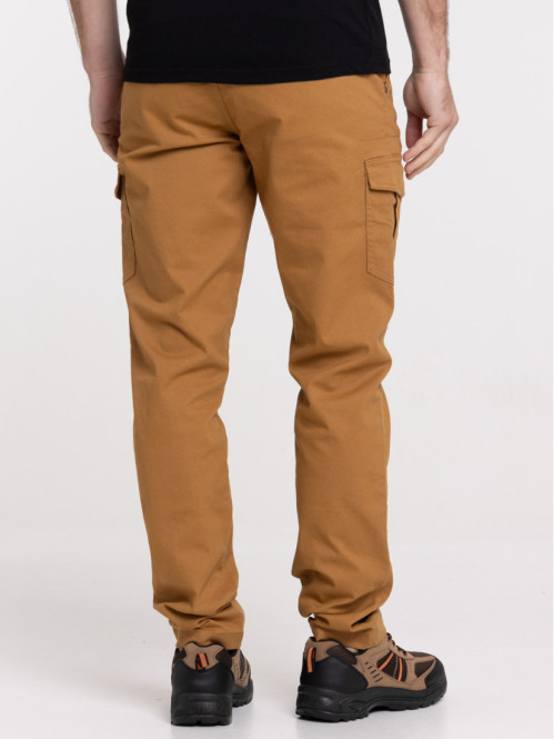 Pantalon cargo caramel homme