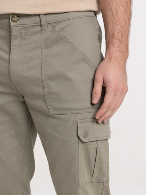 Pantalon cargo tilleul homme Pantalon cargo tilleul homme