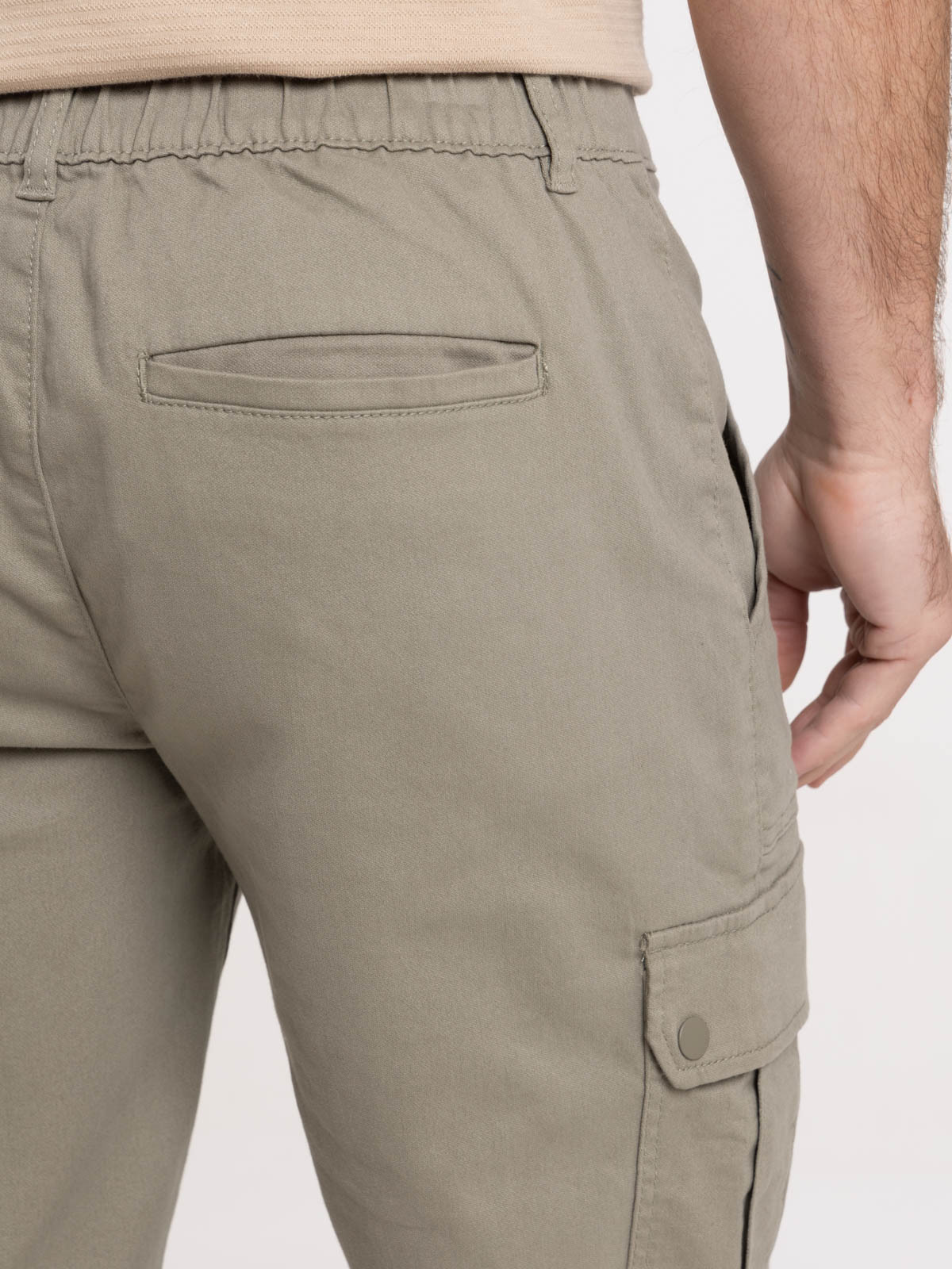 Pantalon cargo tilleul homme Pantalon cargo tilleul homme