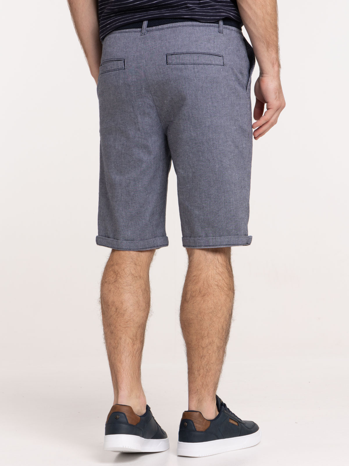 Bermuda chino avec ceinture homme