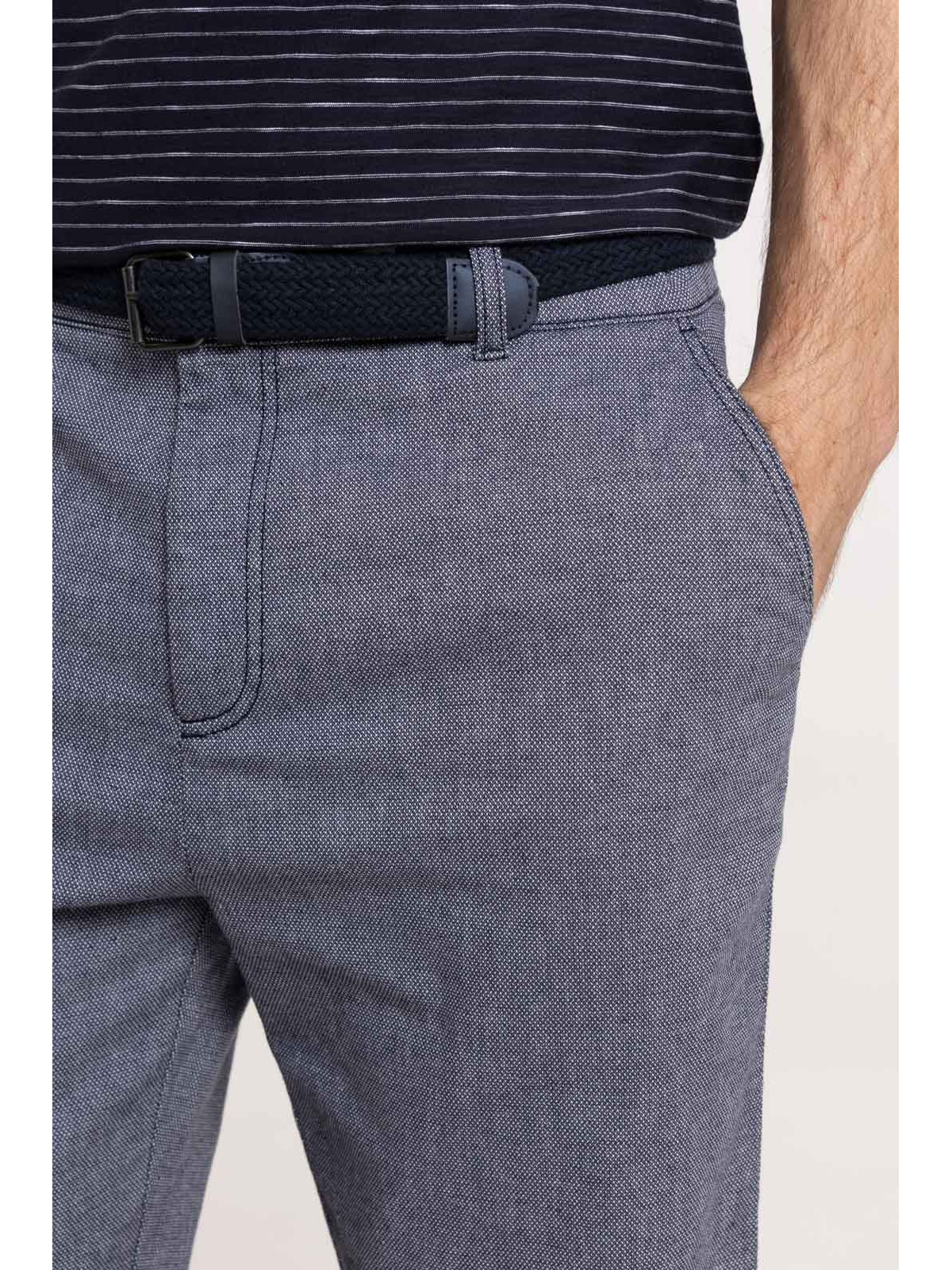 Bermuda chino avec ceinture homme