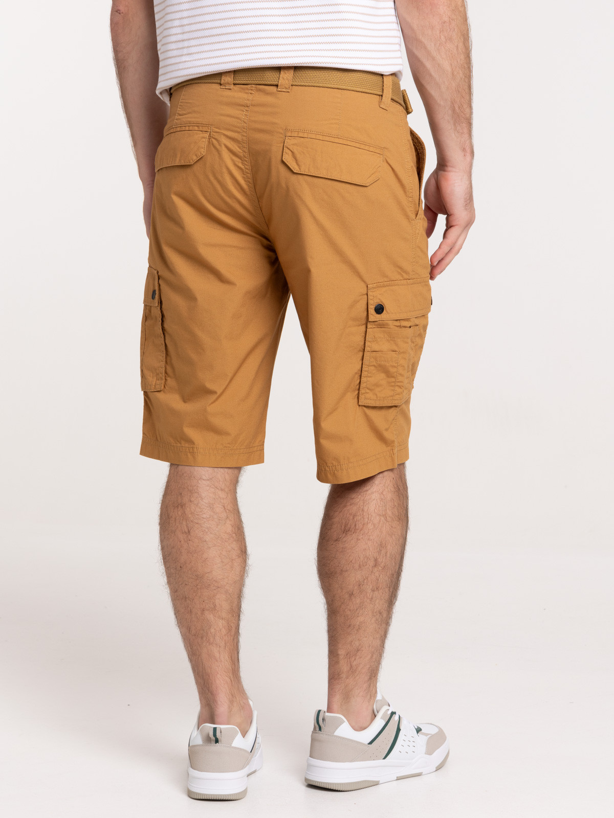Bermuda cargo avec ceinture homme