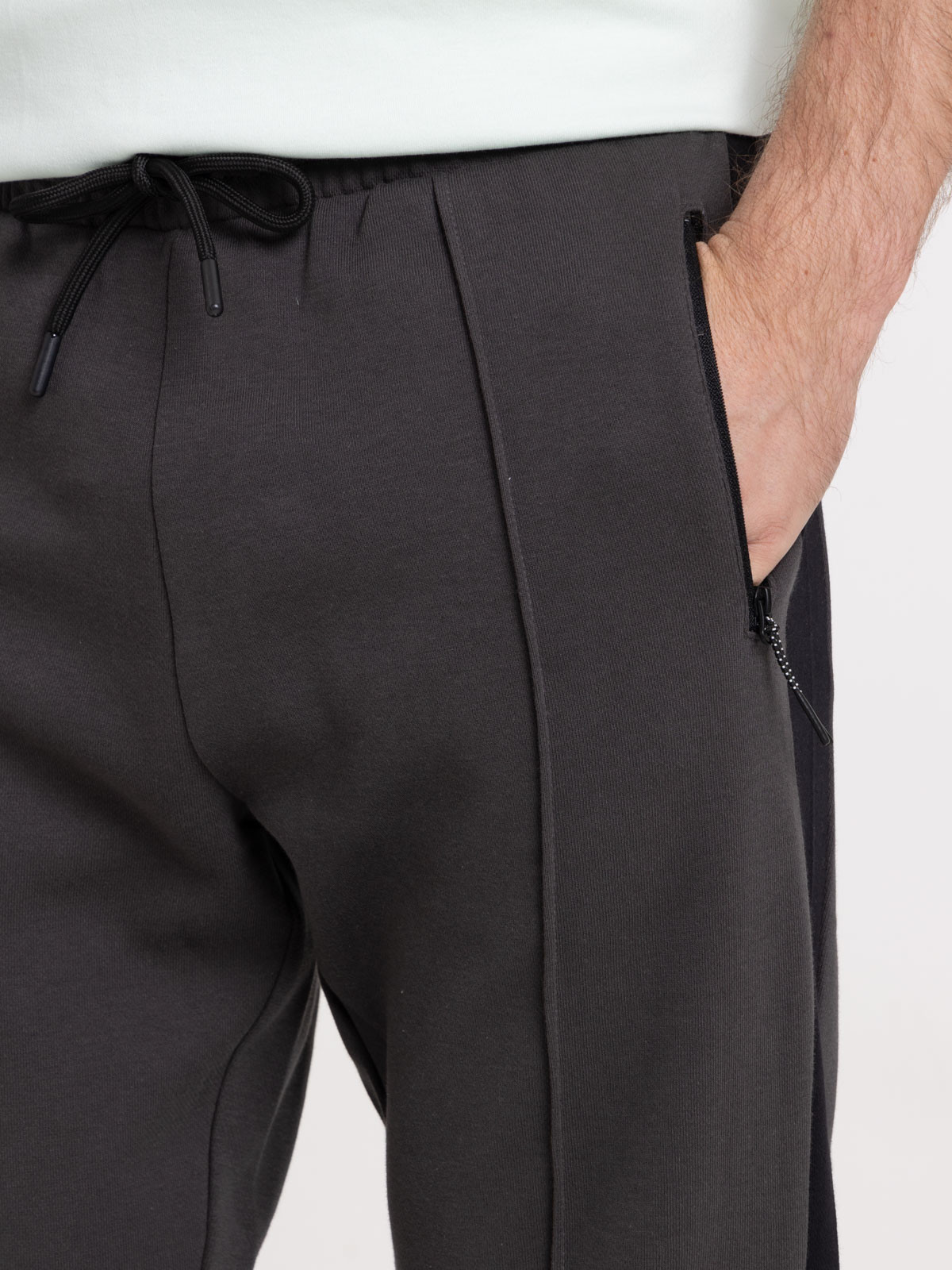 Jogging gris anthracite homme Jogging gris anthracite homme
