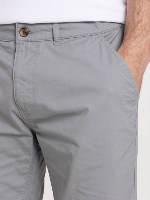 Bermuda coloris gris moyen...