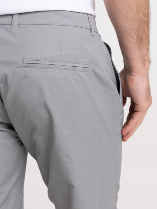 Bermuda coloris gris moyen...