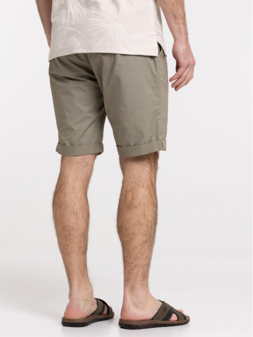 Bermuda coloris tilleul homme