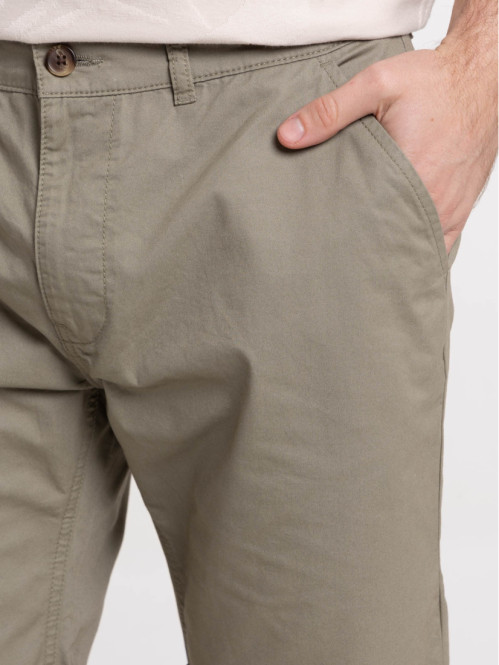 Bermuda coloris tilleul homme