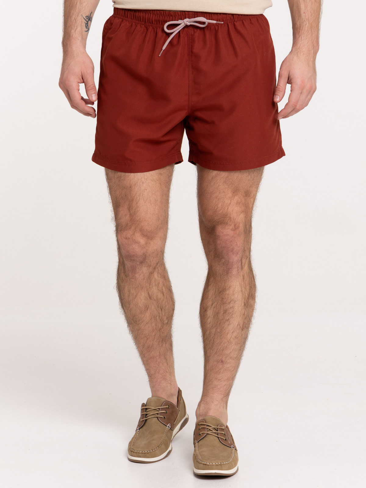 Short de bain rougie homme