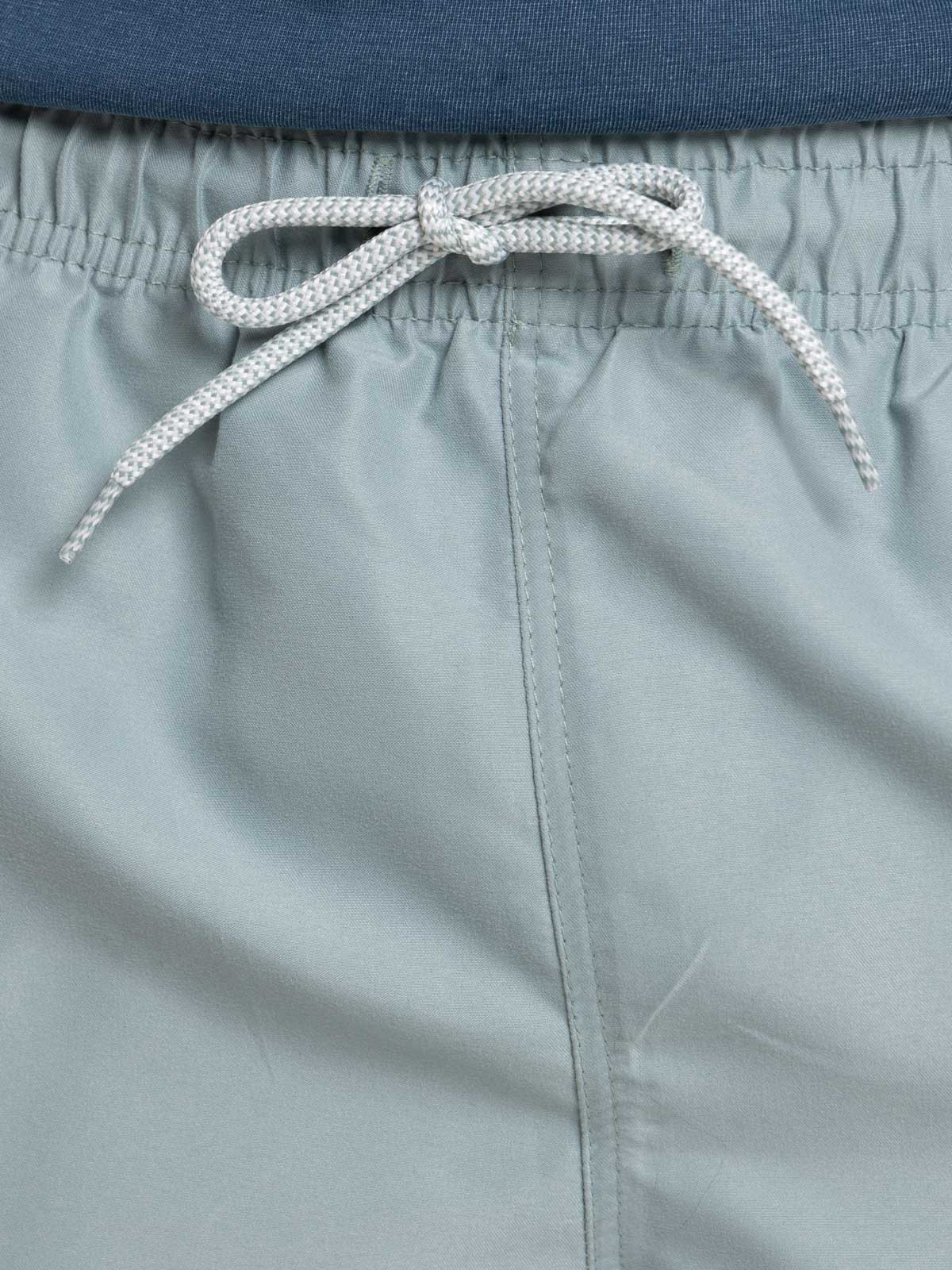 Short de bain silver blue homme