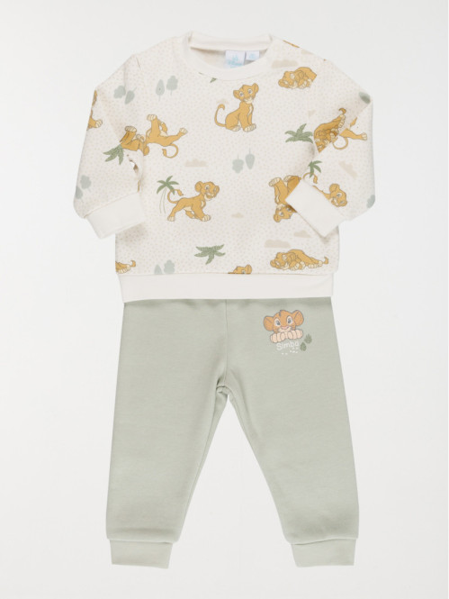 Ensemble Simba Roi lion garçon (6-36M)