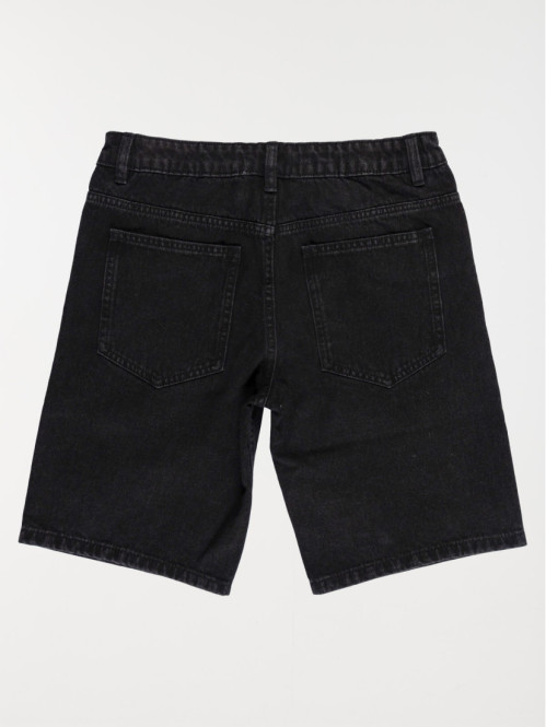 Bermuda jean noir garçon...