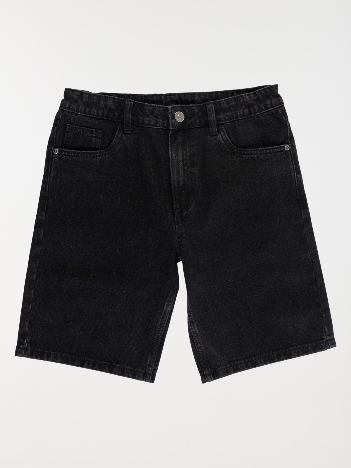 Bermuda jean noir garçon (XXS-M)
