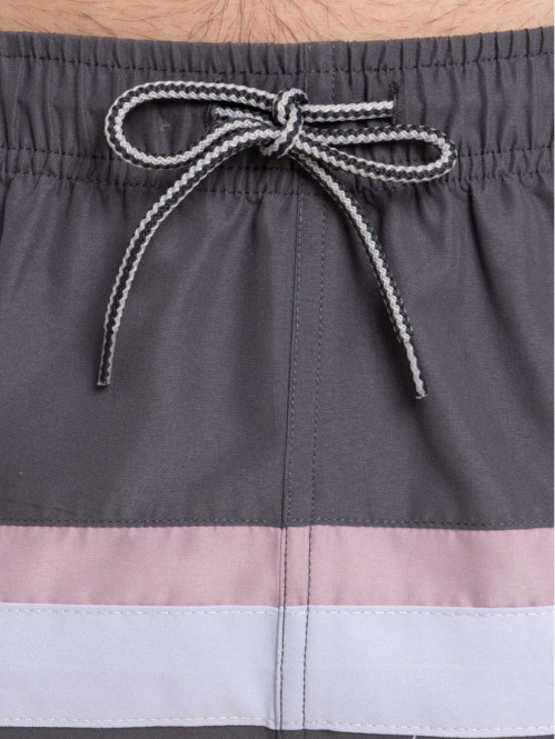 Short de bain violet grisé...