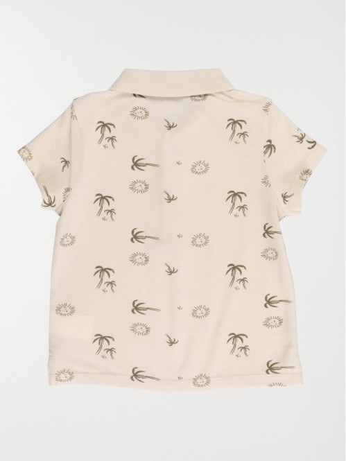 Polo lion et palmier garçon...
