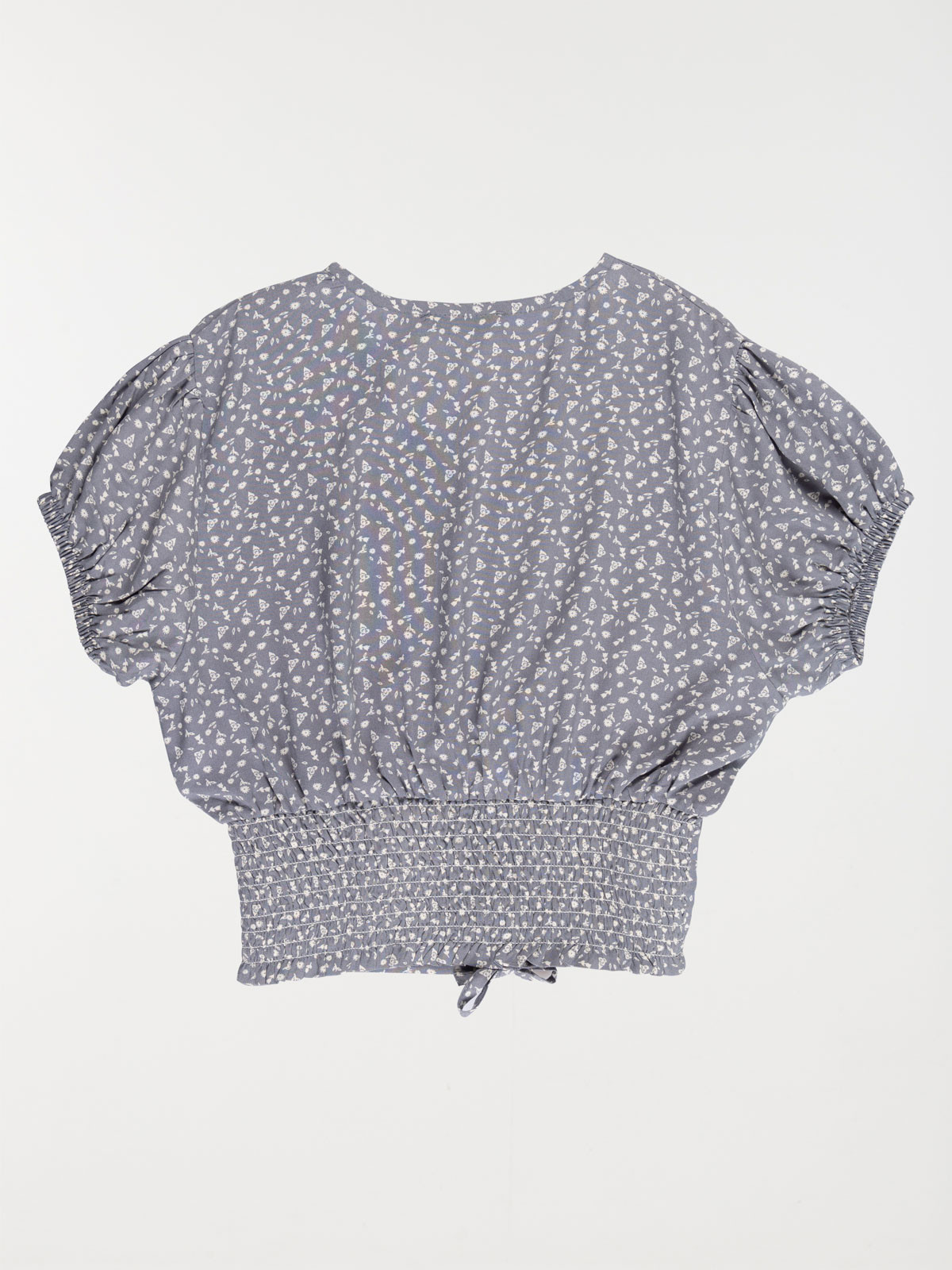 Blouse imprimée fleurie fille (XXS-M) Blouse imprimée fleurie fille (XXS-M)