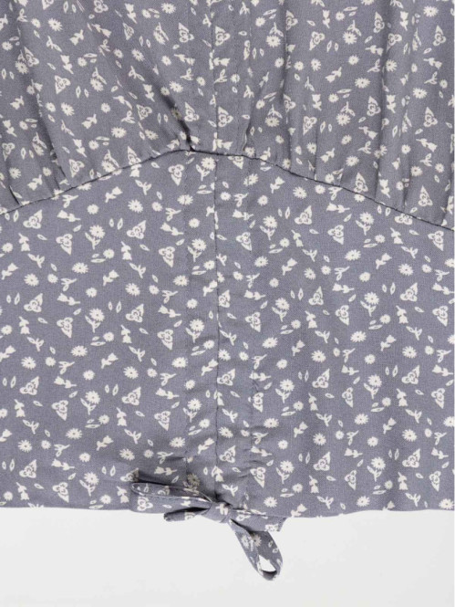 Blouse imprimée fleurie...