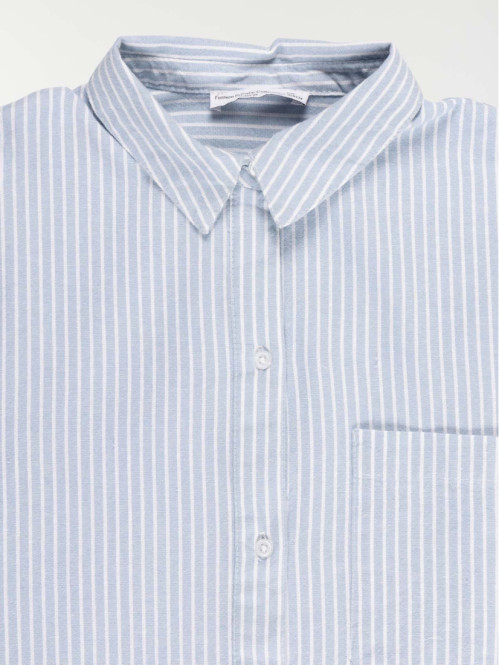 Chemise rayée fille (XXS-M) Chemise rayée fille (XXS-M)