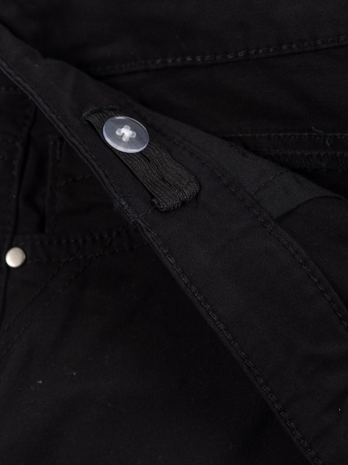 Short en jean noir fille (XXS-M)