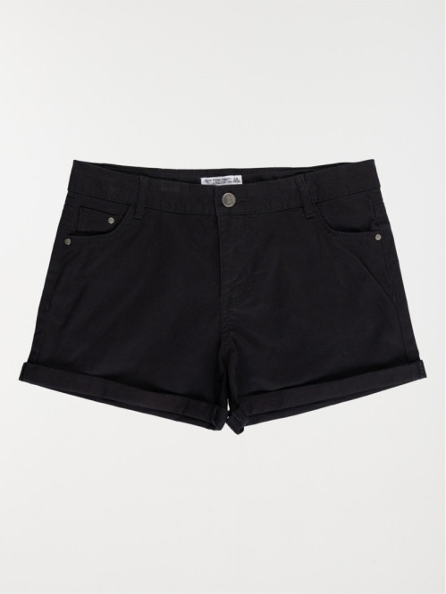 Short en jean noir fille (XXS-M)