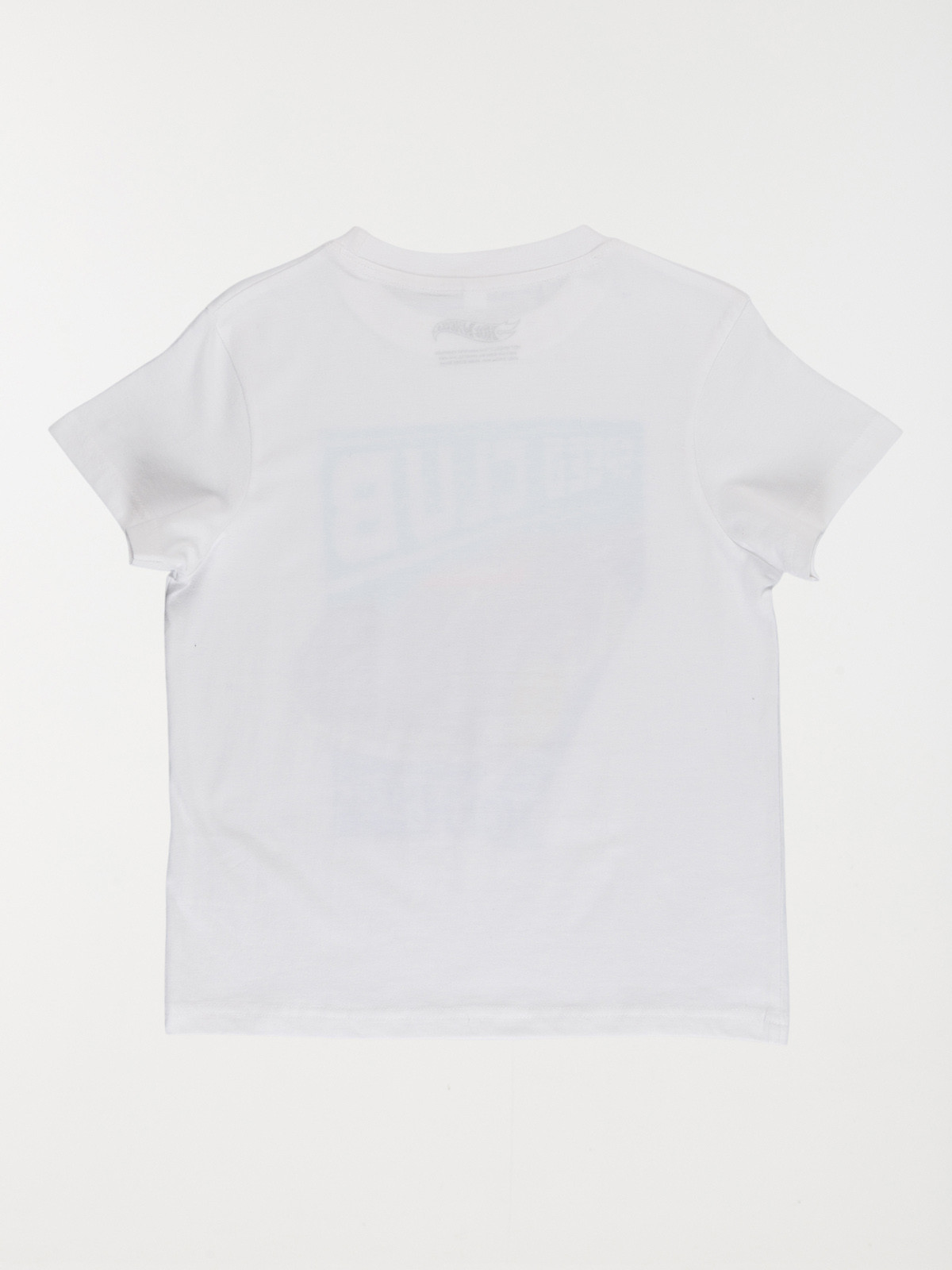 T-shirt Hotwheels garçon blanc (3-12A)