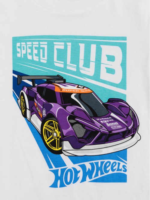 T-shirt Hotwheels garçon...