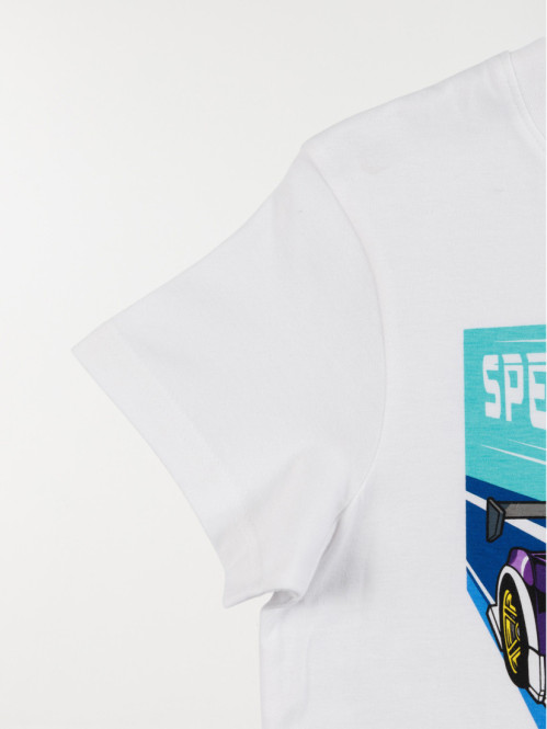 T-shirt Hotwheels garçon...