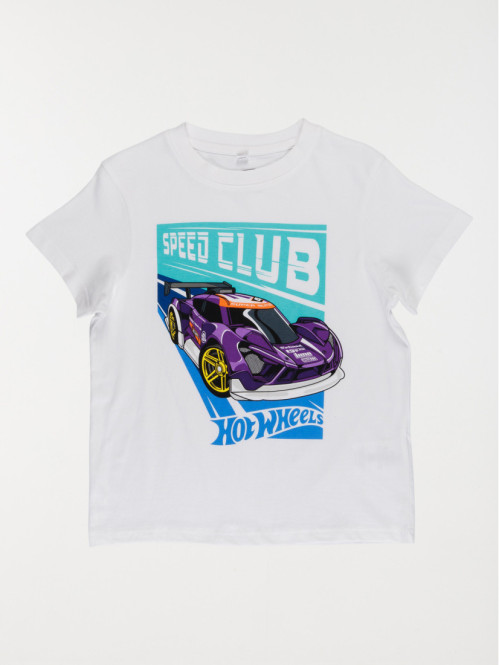 T-shirt Hotwheels garçon...