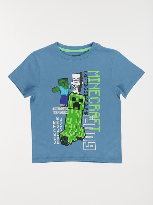 T-shirt Minecraft garçon...