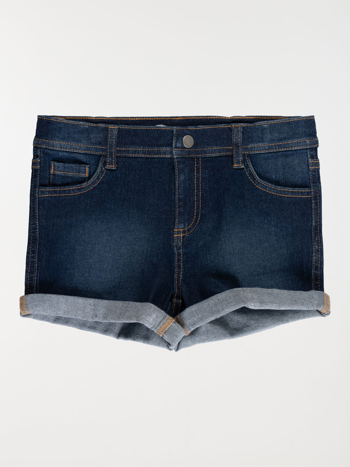 Short en jean brut fille (3-12A)
