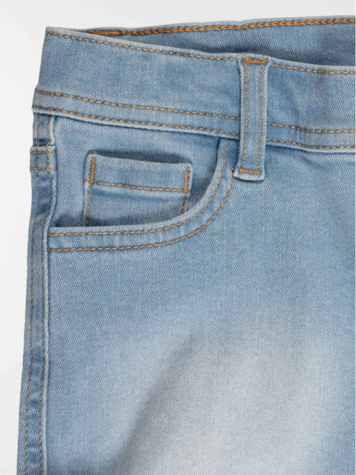 Short en jean bleached...